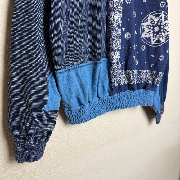 Free People Eaglewood Bandana Embroidered Long Sleeve- Medium - Picture 7 of 10